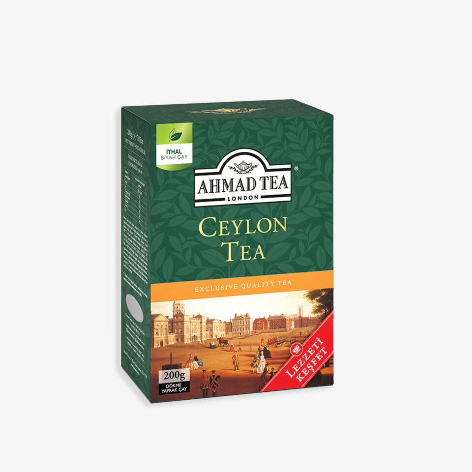 AHMAD TEA CEYLON 200 GR-DÖKME